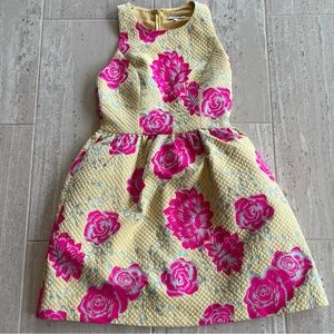 Minuet Petite Pink Floral  Dress